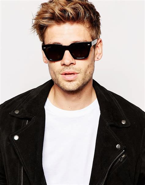 mens gucci wayfarer sunglasses|gucci sunglasses male model.